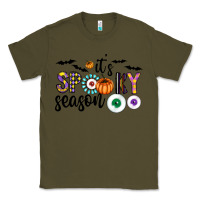 Army Green spooky Classic Tee - CowhideDigitalArt