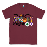 Burgundy spooky Classic Tee - CowhideDigitalArt