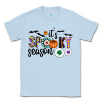 Dusty Blue spooky Classic Tee - CowhideDigitalArt