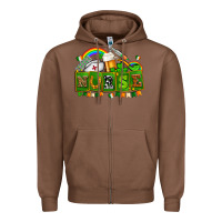 Chestnut st patricks nurse Zipper Hoodie - AdoDesignShop