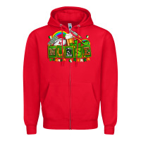 Red st patricks nurse Zipper Hoodie - AdoDesignShop