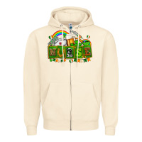 Sandshell st patricks nurse Zipper Hoodie - AdoDesignShop