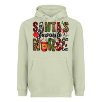 Matcha santa's favorite nurse Heavyweight Hoodie - Jasminsmagicworld