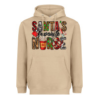 Mushroom santa's favorite nurse Heavyweight Hoodie - Jasminsmagicworld