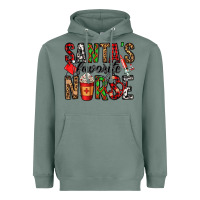 Sage santa's favorite nurse Heavyweight Hoodie - Jasminsmagicworld
