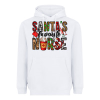 White santa's favorite nurse Heavyweight Hoodie - Jasminsmagicworld