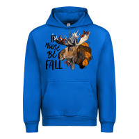 Cobalt It Moose Be Fall Urban Hoodie - LillyAllenDesigns