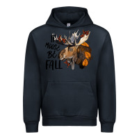 Navy It Moose Be Fall Urban Hoodie - LillyAllenDesigns