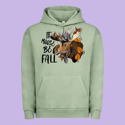 It Moose Be Fall Urban Hoodie Designed By Lillyallendesigns
