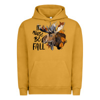 Pigment Peanut Butter It Moose Be Fall Urban Hoodie - LillyAllenDesigns