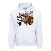 White It Moose Be Fall Urban Hoodie - LillyAllenDesigns
