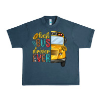 Midnight Navy best bus driver ever Urban Heavy Tee - texasbilliewilder