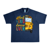 Navy best bus driver ever Urban Heavy Tee - texasbilliewilder