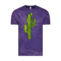 Cloud Purple cactus Vintage Tee - BarkalooDesign