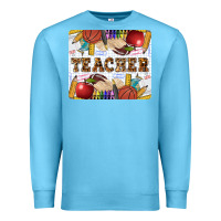 Ocean Blue Teacher Premium Sweatshirt - LillyAllenDesigns
