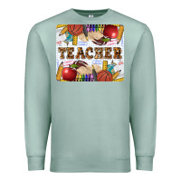 Seafoam Teacher Premium Sweatshirt - LillyAllenDesigns