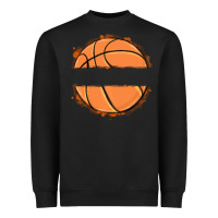 Black custom basketball Heavyweight Sweatshirt - MaliasSmallBusiness