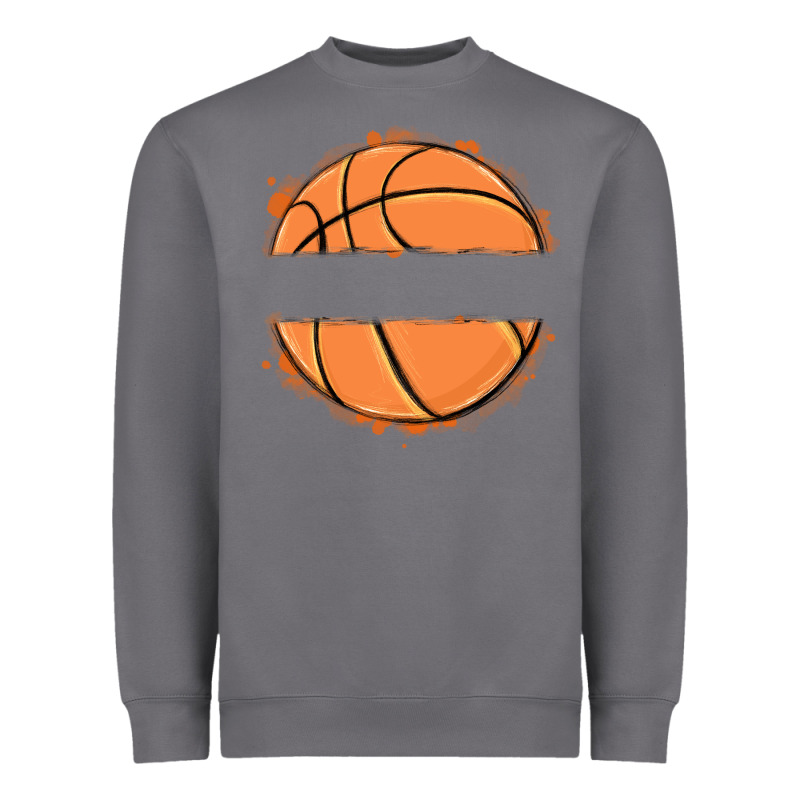 Custom Basketball Heavyweight Sweatshirt by MaliasSmallBusiness | Teevron
