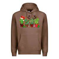 Chestnut christmas cactus Premium Hoodie - MaliasSmallBusiness