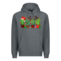 Rock christmas cactus Premium Hoodie - MaliasSmallBusiness