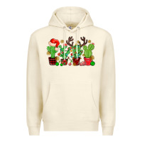 Sandshell christmas cactus Premium Hoodie - MaliasSmallBusiness