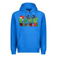 True Royal christmas cactus Premium Hoodie - MaliasSmallBusiness