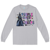 Moon Dust people give me the creeps Long Sleeve Tee - CowhideDigitalArt