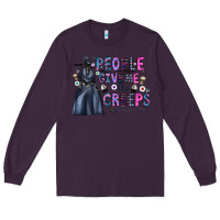 Plum people give me the creeps Long Sleeve Tee - CowhideDigitalArt