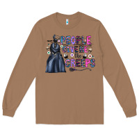 Toasted Coconut people give me the creeps Long Sleeve Tee - CowhideDigitalArt