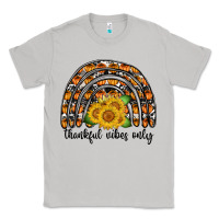 Moon Dust Thankful Vibes Only Classic Tee - CowhideDigitalArt
