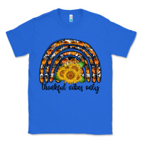 True Royal Thankful Vibes Only Classic Tee - CowhideDigitalArt