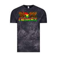 Cloud Black black excellence juneteenth Vintage Tee - texasbilliewilder