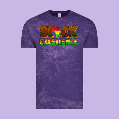 Vintage Tee black excellence juneteenth