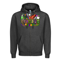 Charcoal Heather mardi gras dentist Zipper Hoodie - AdoDesignShop