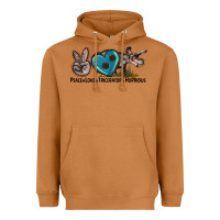 Meerkat peace love triceratops horridus Heavyweight Hoodie - LillyAllenDesigns