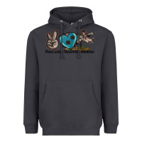 Smoke peace love triceratops horridus Heavyweight Hoodie - LillyAllenDesigns