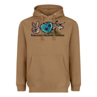 Toasted Coconut peace love triceratops horridus Heavyweight Hoodie - LillyAllenDesigns