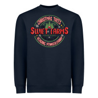 Navy Christmas swiftmas Heavyweight Sweatshirt - MaliasSmallBusiness