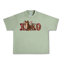 Oil Green xoxo horse Urban Heavy Tee - RanaPortraitStore
