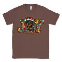 Chestnut dachshund puppy christmas joy Classic Tee - BarkalooDesign