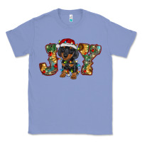 Colony Blue dachshund puppy christmas joy Classic Tee - BarkalooDesign