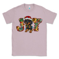 Lilac dachshund puppy christmas joy Classic Tee - BarkalooDesign