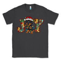 Smoke dachshund puppy christmas joy Classic Tee - BarkalooDesign