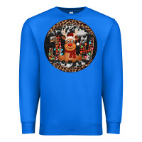 True Royal joy reindeer christmas ornament Premium Sweatshirt - Jasminsmagicworld