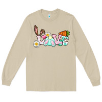 Mushroom Love Easter bunny Easter Day Long Sleeve Tee - CowGirlArtShop