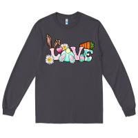 Smoke Love Easter bunny Easter Day Long Sleeve Tee - CowGirlArtShop