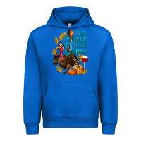 Cobalt I Was Thinner Before Dinner Turkey Thanksgiving Urban Hoodie - LillyAllenDesigns