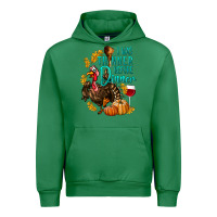 Emerald I Was Thinner Before Dinner Turkey Thanksgiving Urban Hoodie - LillyAllenDesigns