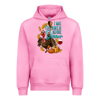 Fuchsia Pink I Was Thinner Before Dinner Turkey Thanksgiving Urban Hoodie - LillyAllenDesigns