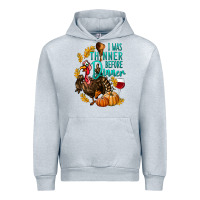 Heather Grey I Was Thinner Before Dinner Turkey Thanksgiving Urban Hoodie - LillyAllenDesigns